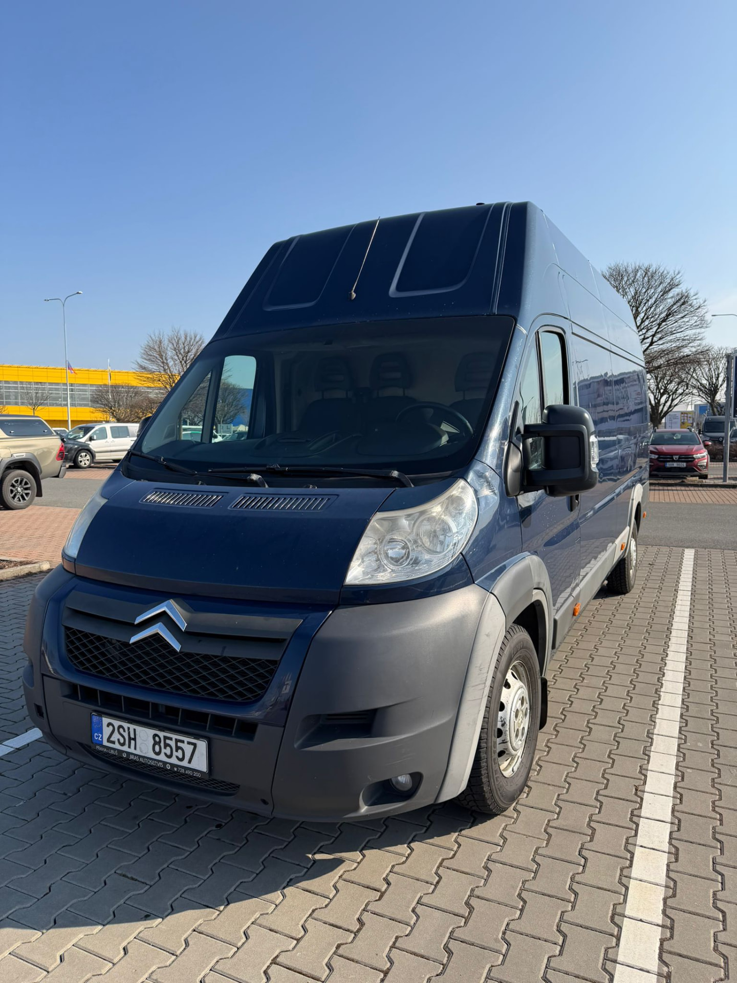 Citroën Jumper – Modrá dodávka, foto 2